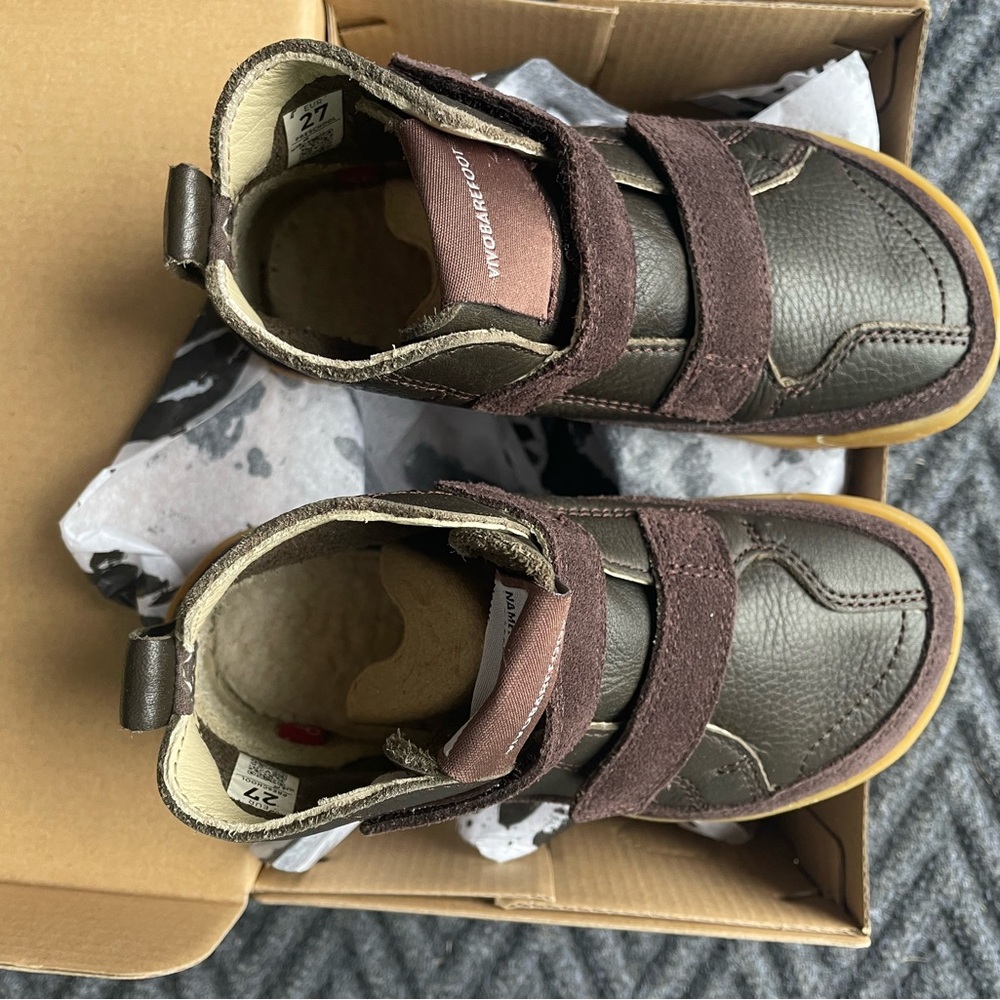 Brand New! Vivo barefoot Toddler (size 10) Gobi Bracken Shoes